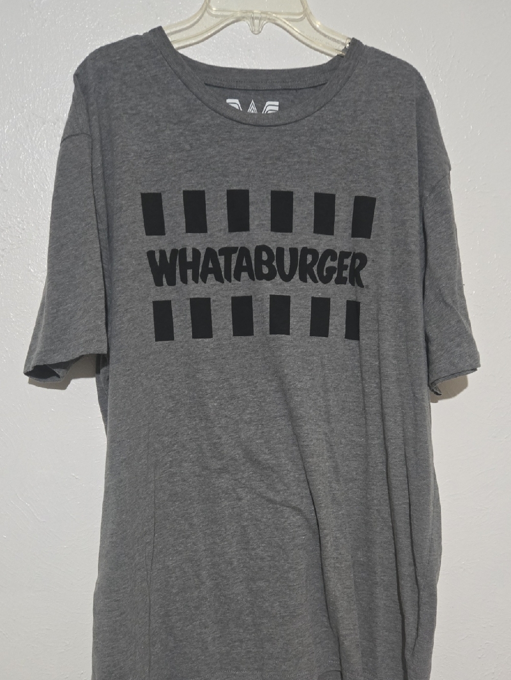 Whataburger Men’s Gray Short Sleeve Logo Tee